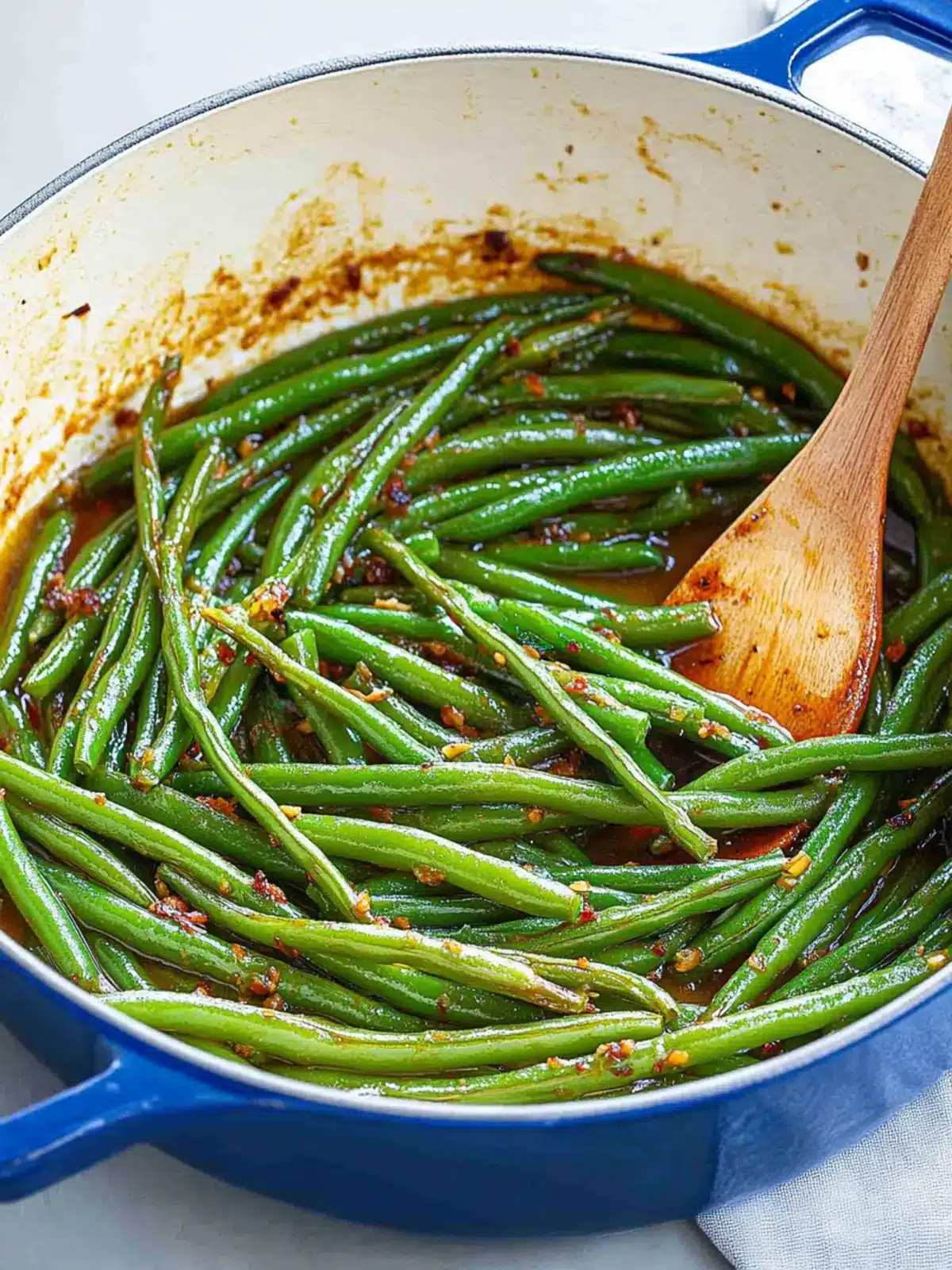 Miso Green Beans