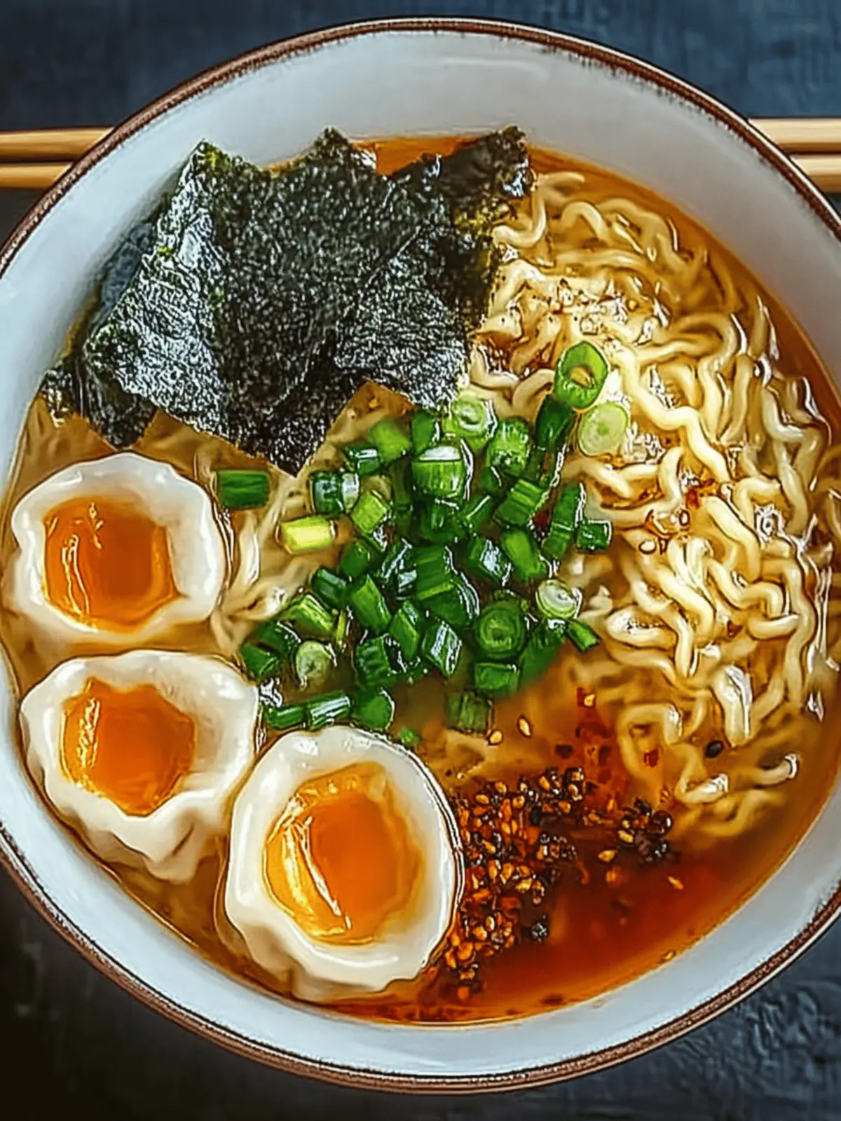 Dumpling Ramen Bowl