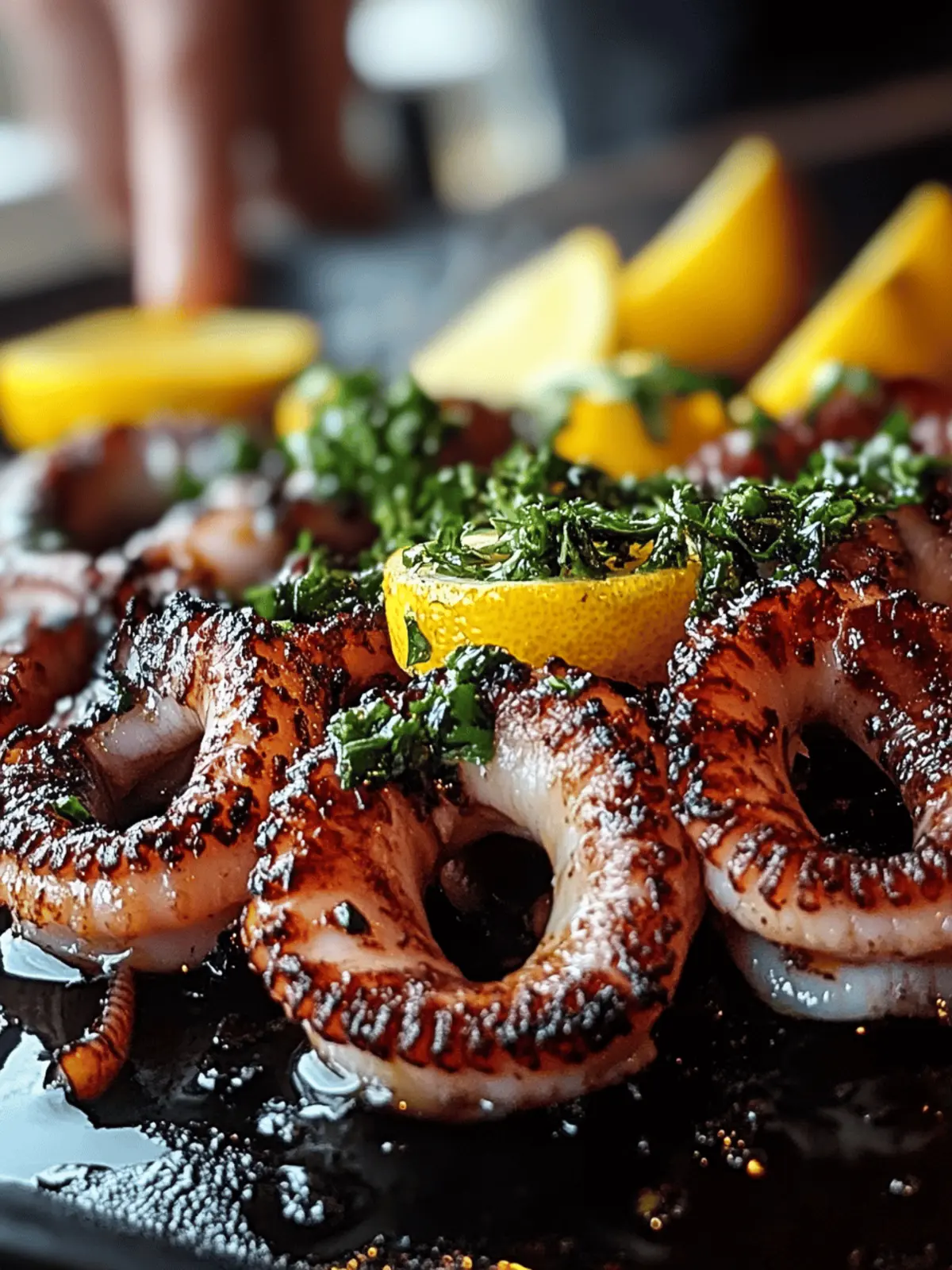 Gourmet Grilled Octopus