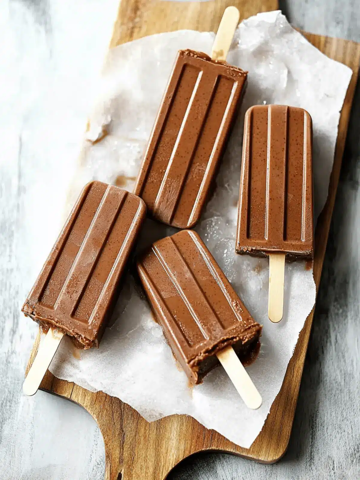 Chocolaty Avocado Fudgesicles