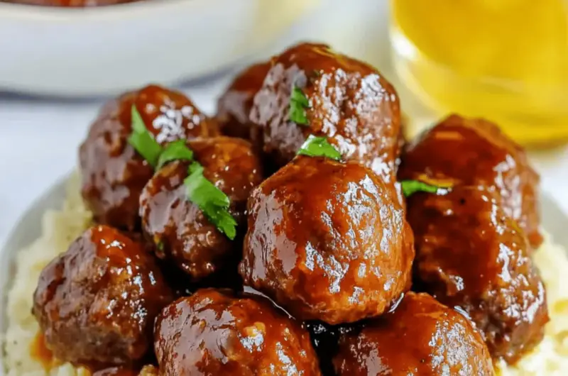 Crock Pot Mississippi Meatballs