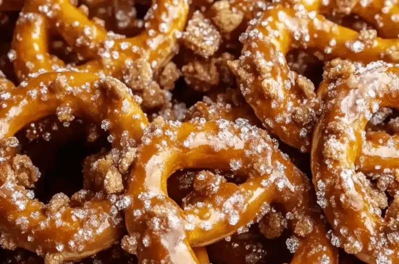 Butter Toffee Pretzels