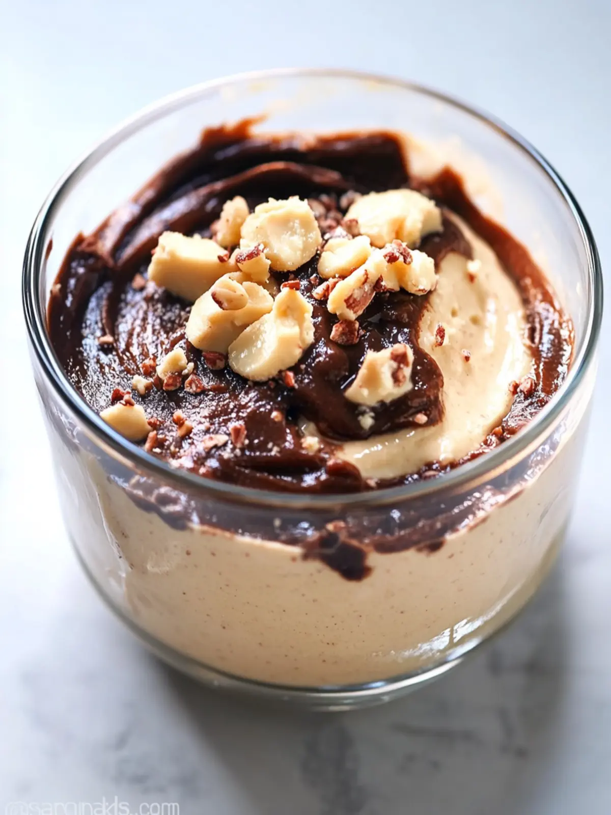 Cottage Cheese Peanut Butter Mousse