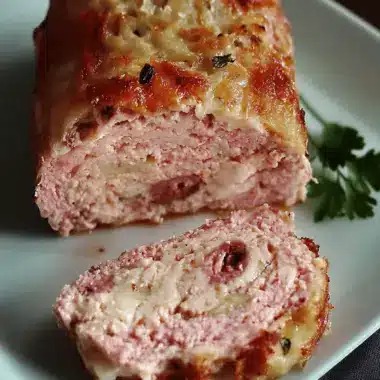 Chicken Cordon Bleu Meatloaf