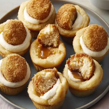 Chicken Nugget and Waffle Cupcakes