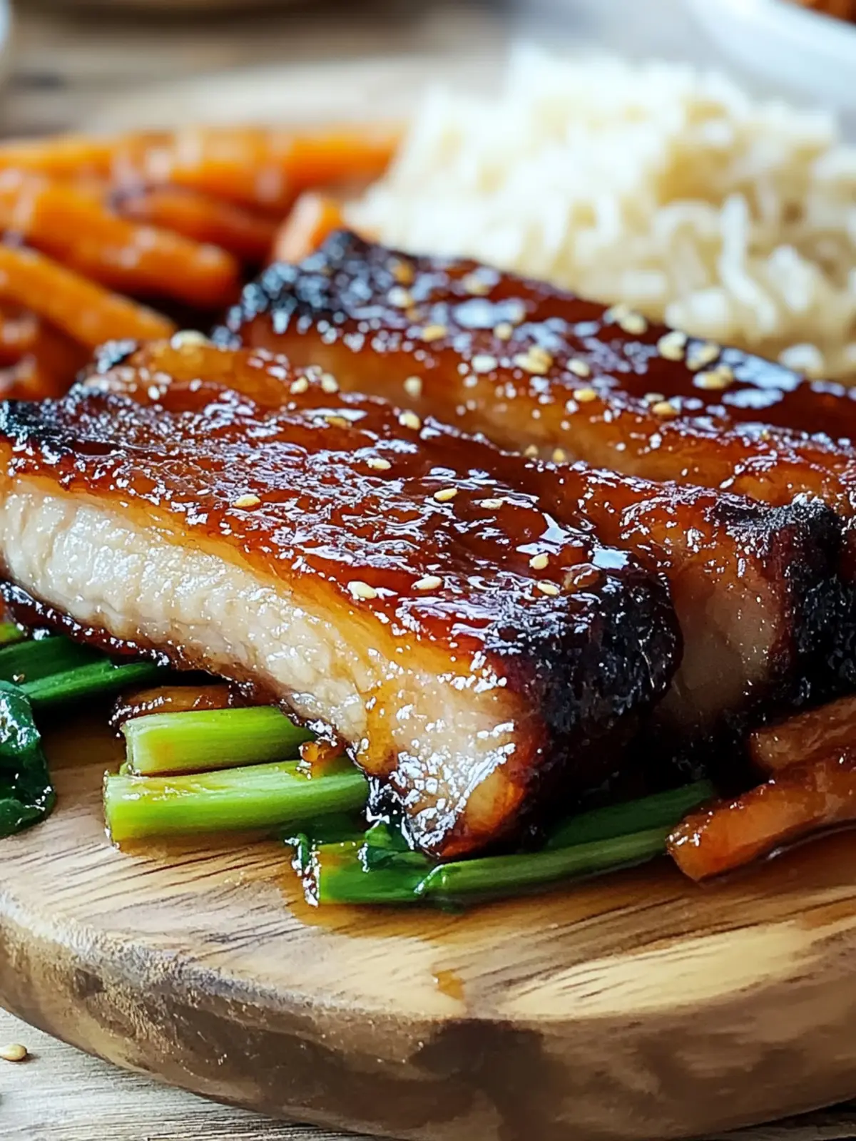 Honey Glazed Pork Belly