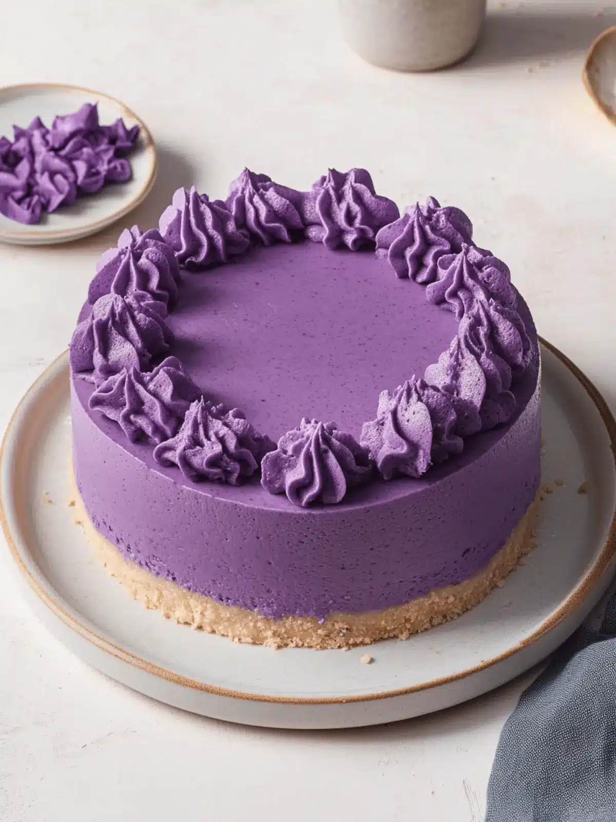 Ube Cheesecake