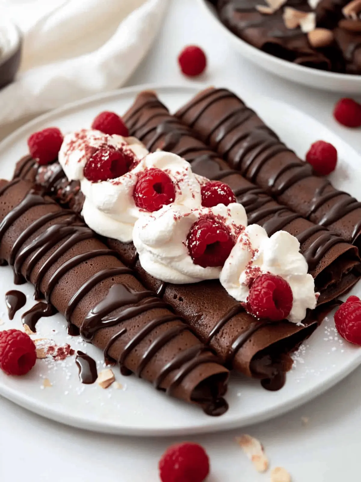 Chocolate Crepes