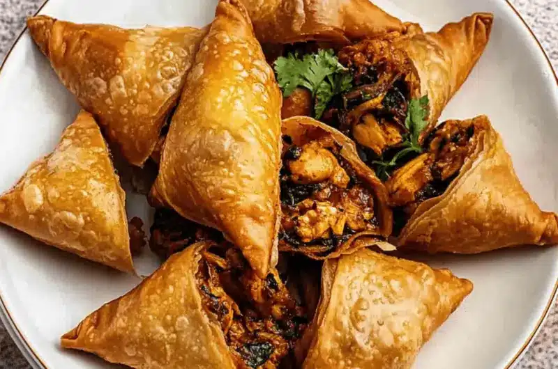 Moroccan Spiced Chicken Briouats