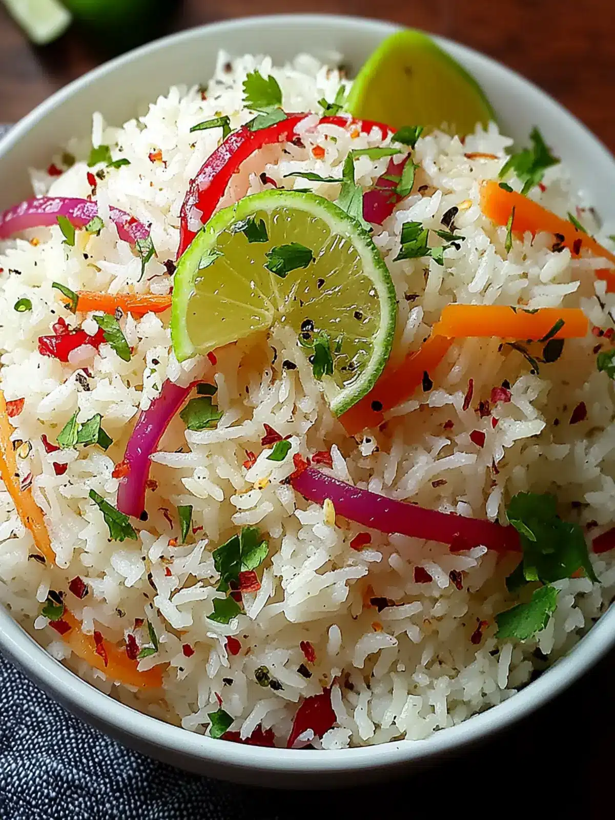 Island Coconut Pepper Rice