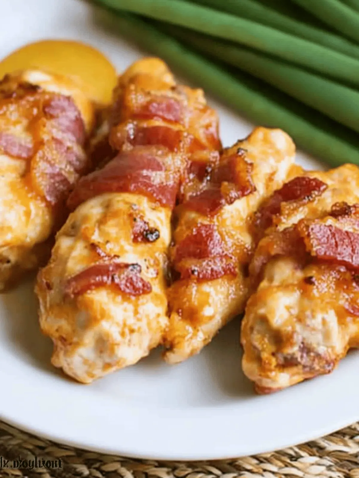 Keto Bacon Wrapped Chicken