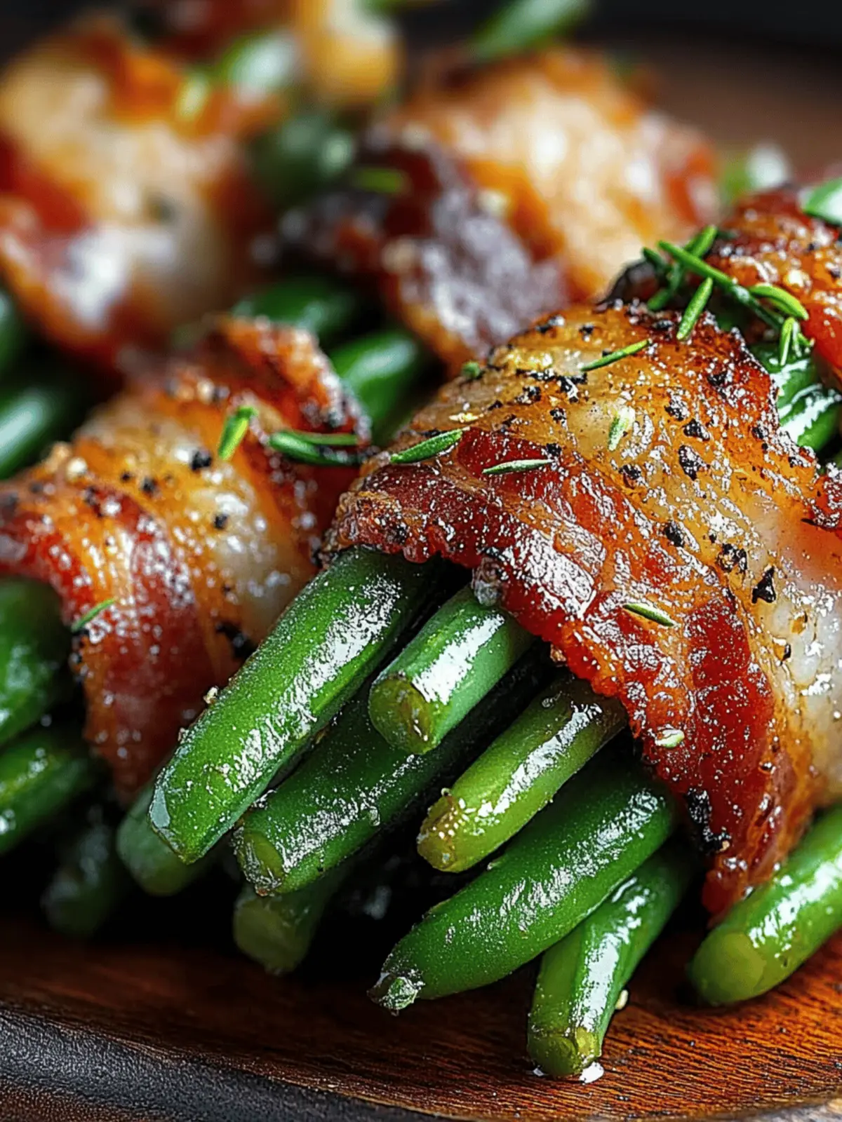 Savor Bacon-Wrapped Green Bean Bundles for Irresistible Flavor 2 Bacon-Wrapped Green Bean Bundles
