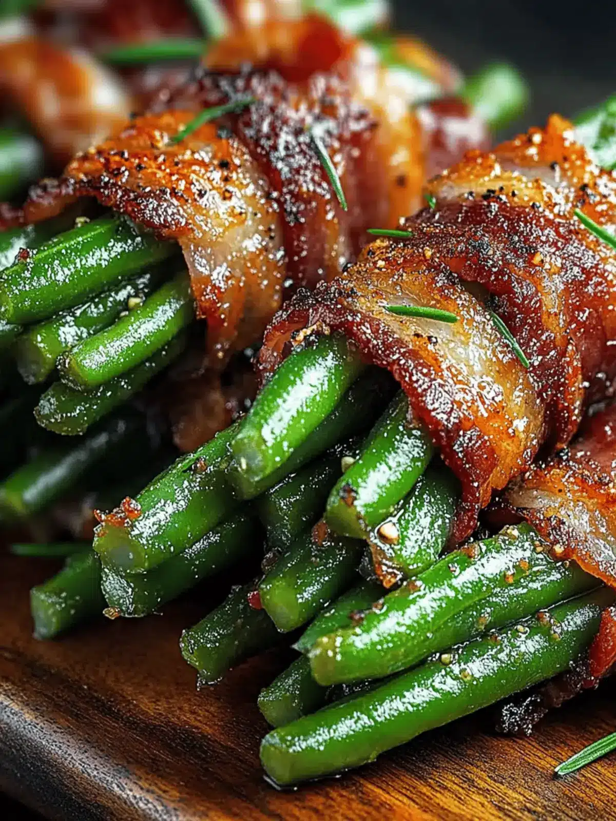 Savor Bacon-Wrapped Green Bean Bundles for Irresistible Flavor 5 Bacon-Wrapped Green Bean Bundles