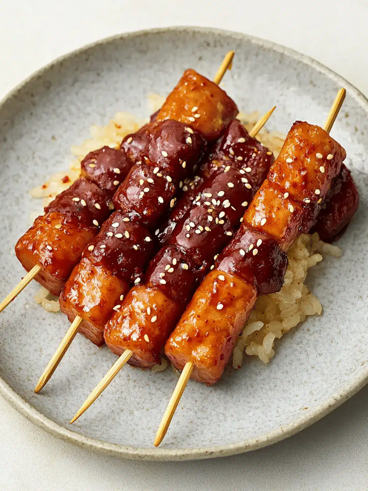 Skewered Korean Rice Cakes with Sausages: A Flavorful Twist 6 Skewered Korean Rice Cakes with Sausages