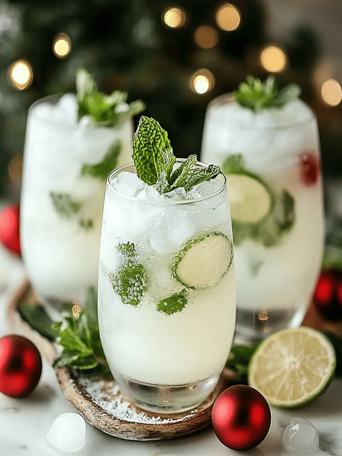 Refreshing White Christmas Mojitos to Brighten Your Holidays 5 White Christmas Mojitos