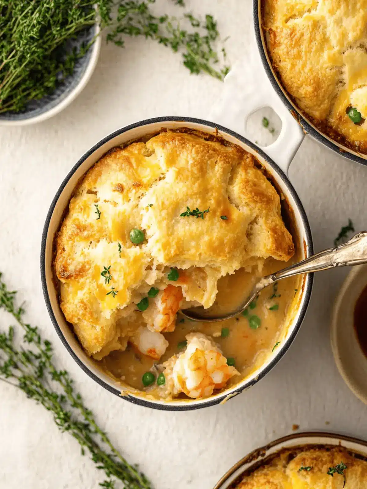 Cheddar Bay Biscuit Seafood Pot Pie: Cozy Comfort in Every Bite 2 Cheddar Bay Biscuit Seafood Pot Pie
