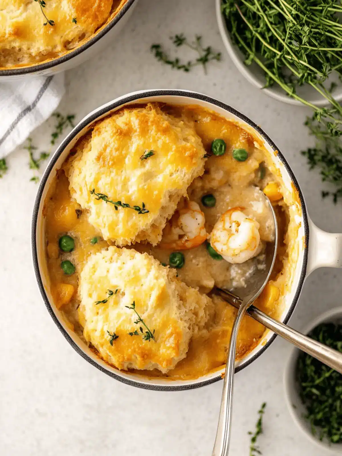 Cheddar Bay Biscuit Seafood Pot Pie: Cozy Comfort in Every Bite 4 Cheddar Bay Biscuit Seafood Pot Pie