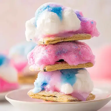 Cotton Candy S’mores