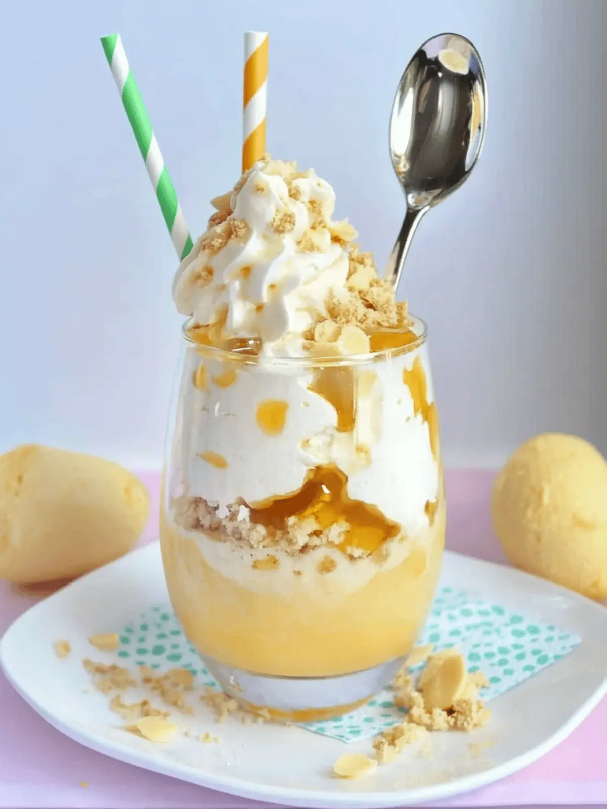 Floating Island Dessert