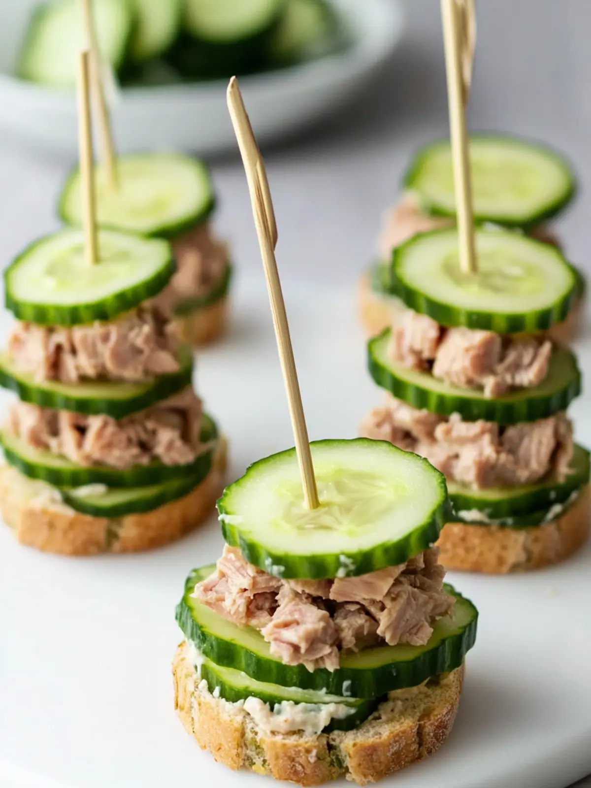 Delicious Cucumber Tuna Sandwiches You’ll Crave Daily 2 Cucumber Tuna Sandwich