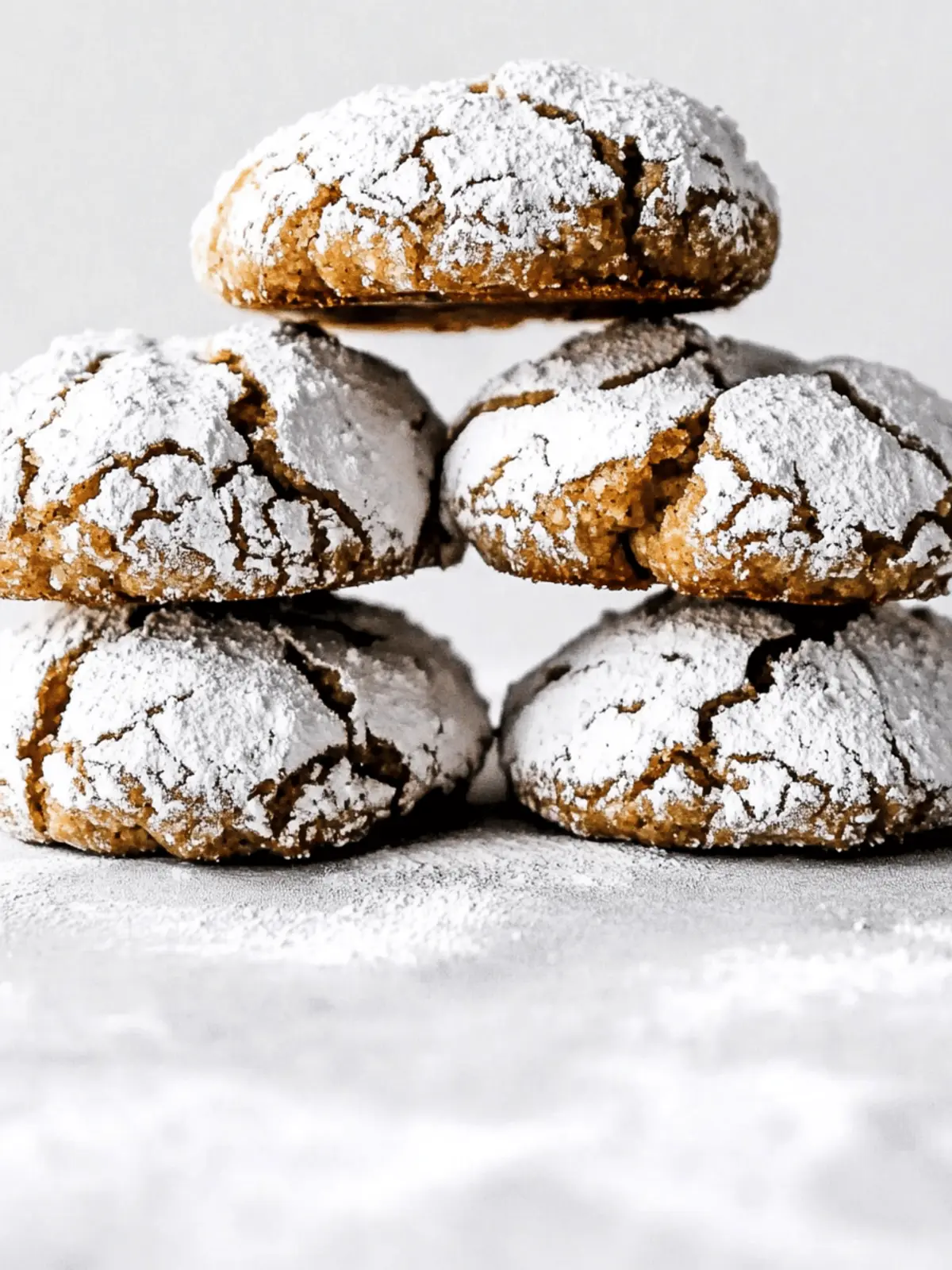 Ginger Crinkle Cookies