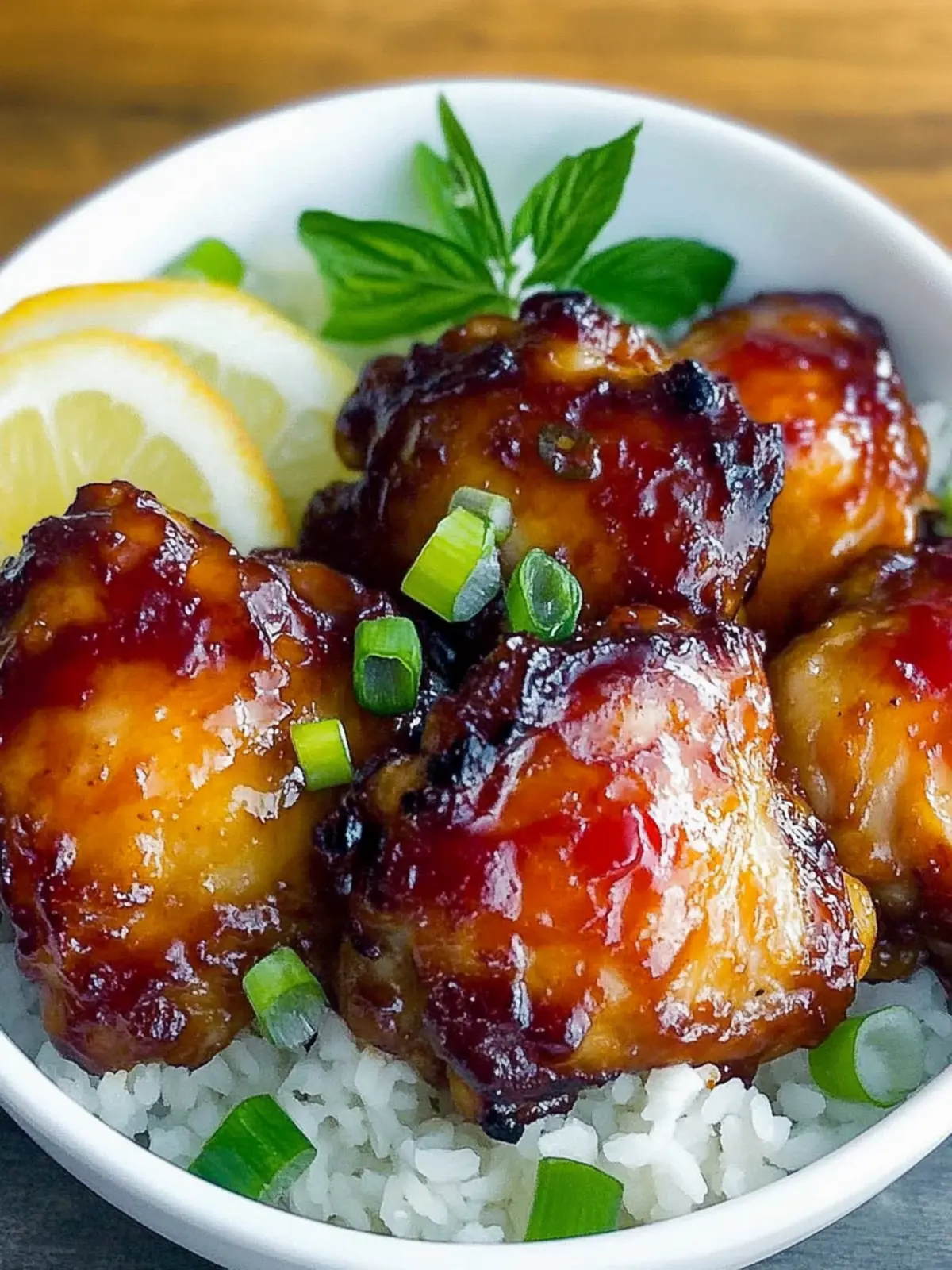 Sticky Sweet Chili Chicken Thighs