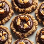 Chocolate Hazelnut Thumbprint Cookies
