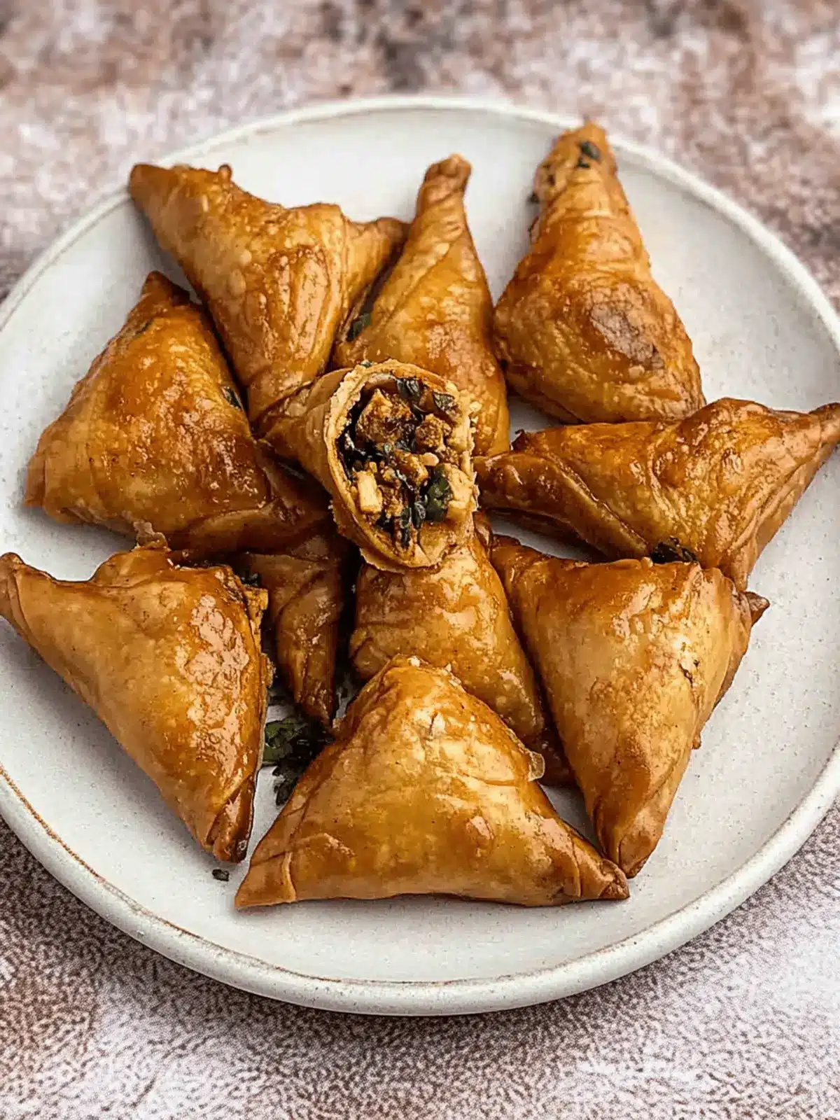 Moroccan Spiced Chicken Briouats