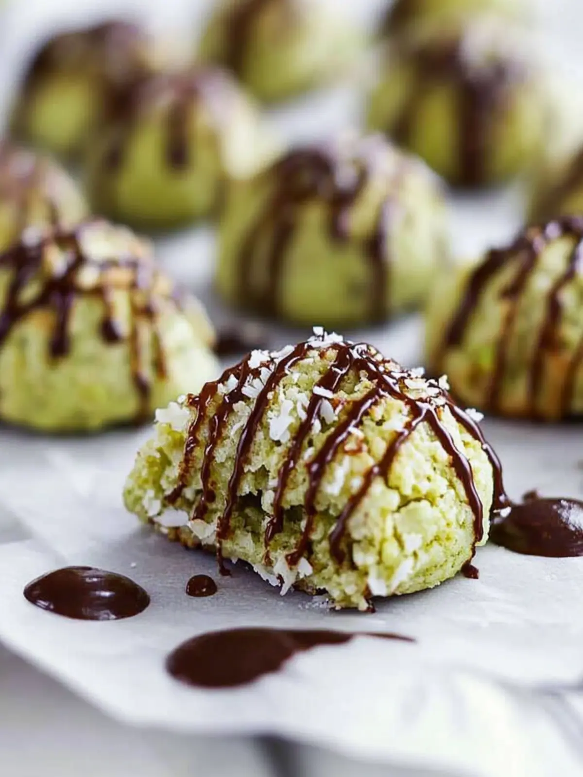 Pistachio Coconut Macaroons