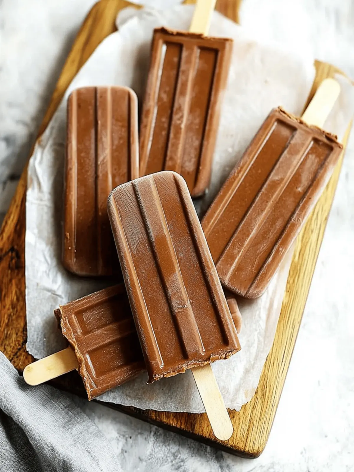 Chocolaty Avocado Fudgesicles