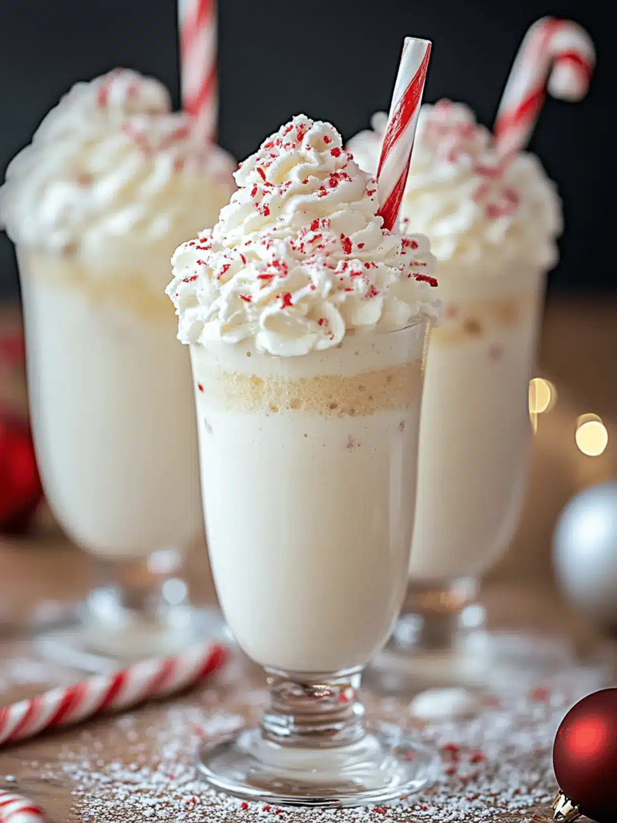 Peppermint Christmas Float