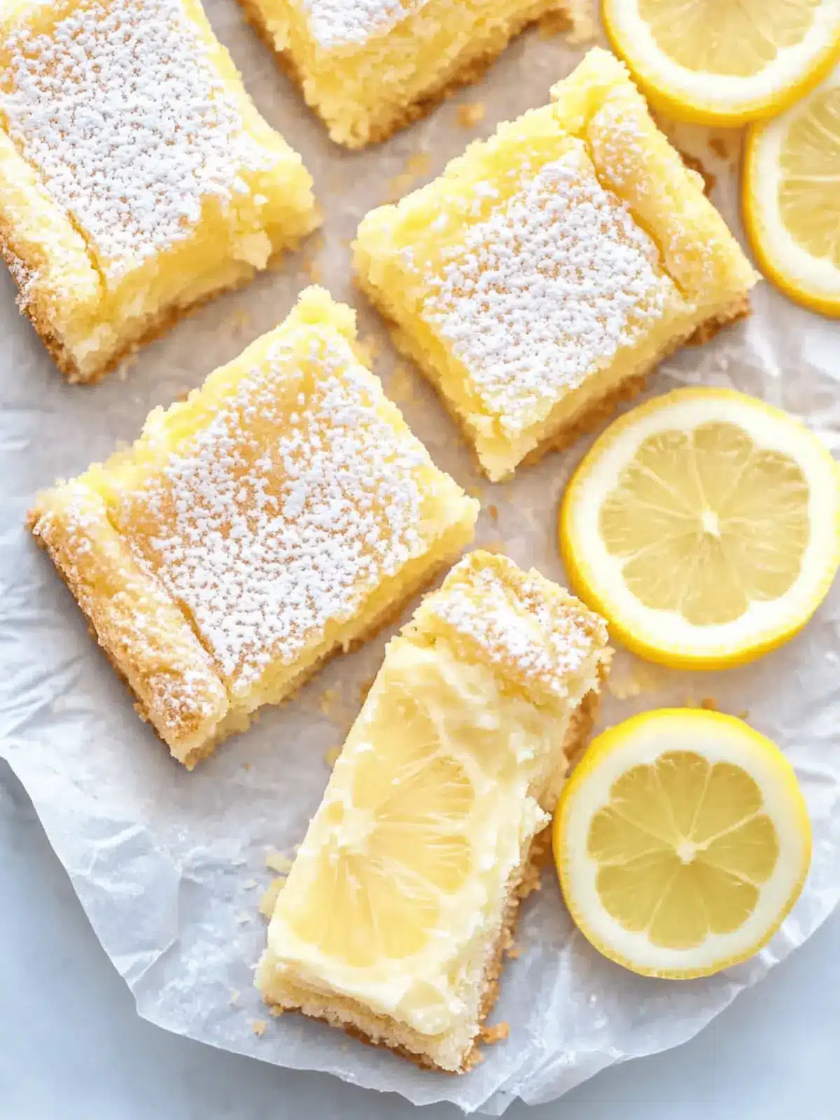 Cream Cheese Lemon Bars