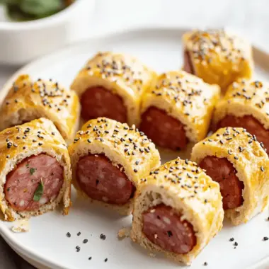 Bagel Seasoning Kielbasa Bites