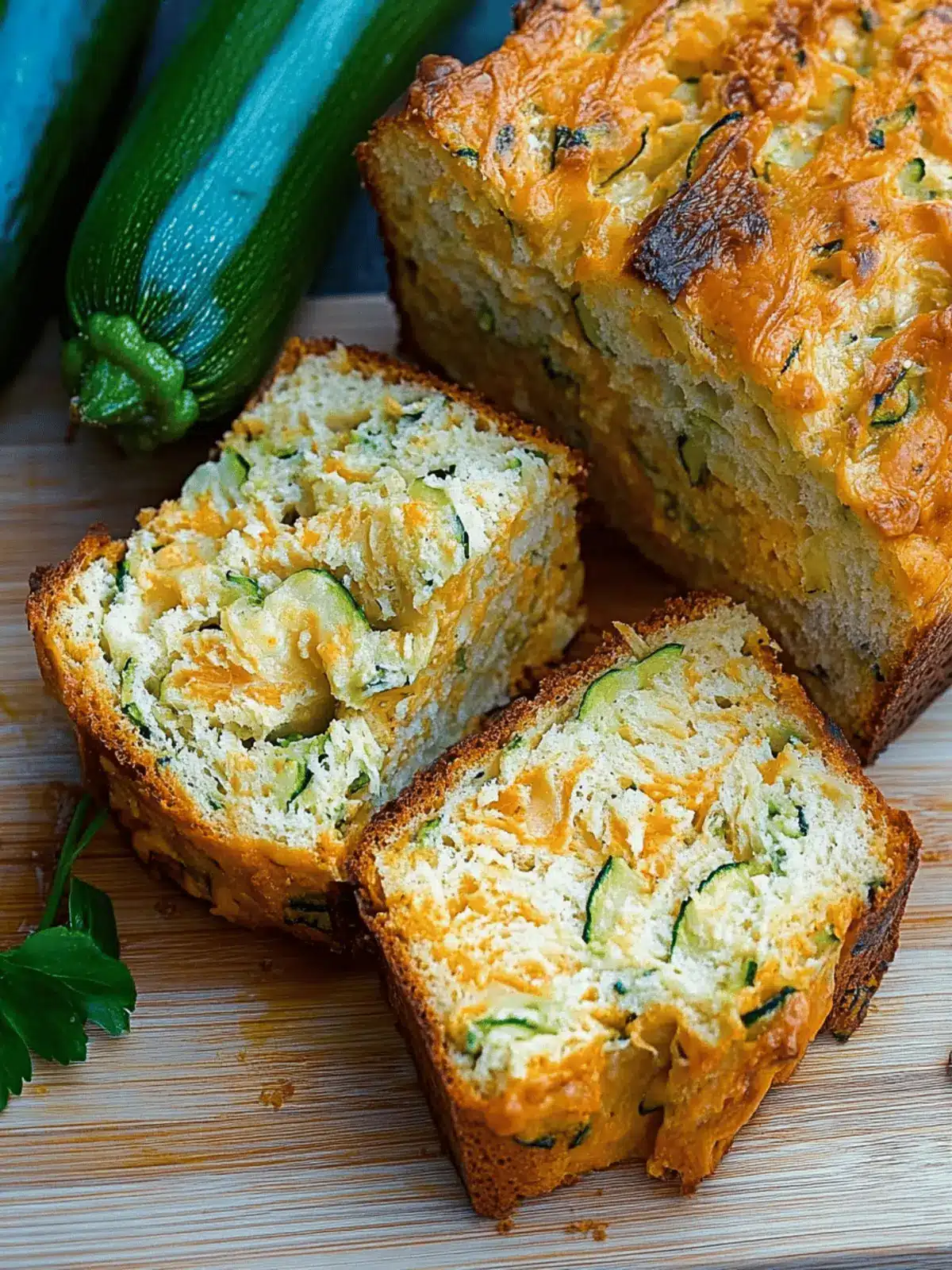 Zucchini Cheese Bread: A Cozy Twist on Comfort Baking 3 Zucchini Cheese Bread