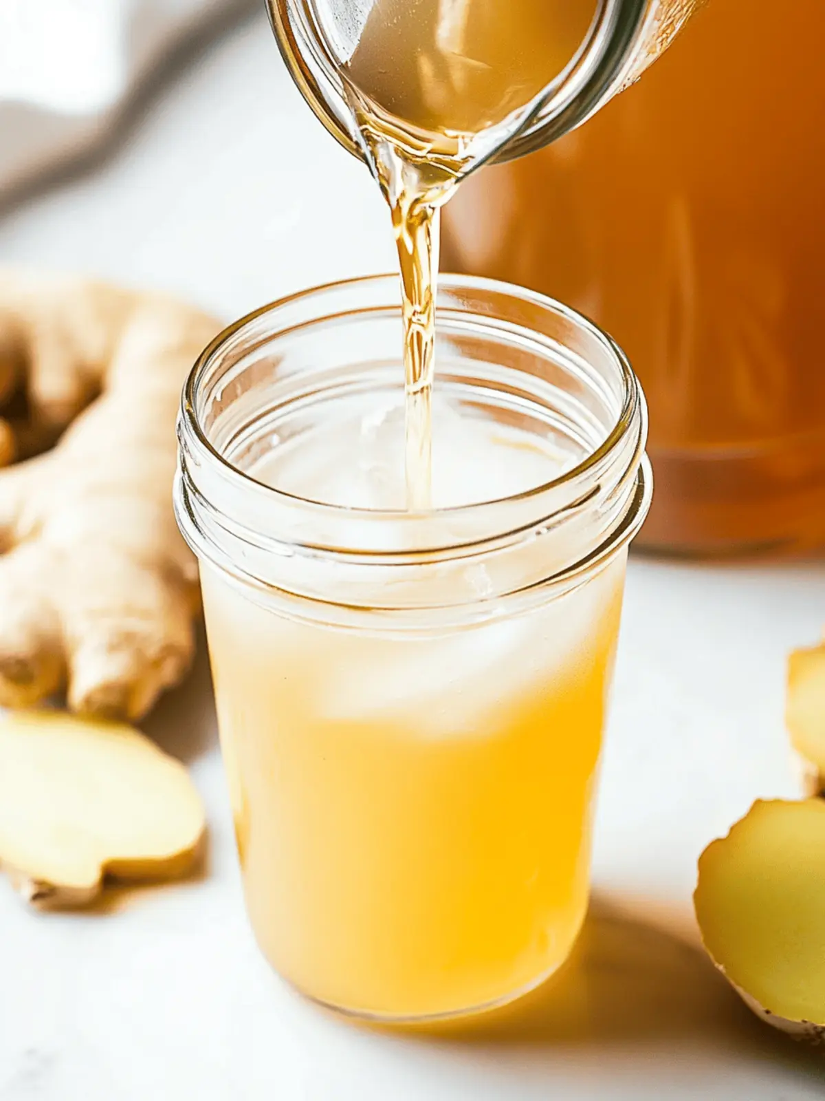 Ginger Syrup for Drinks
