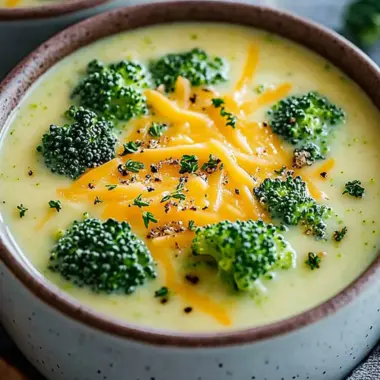 Broccoli Cheese Soup