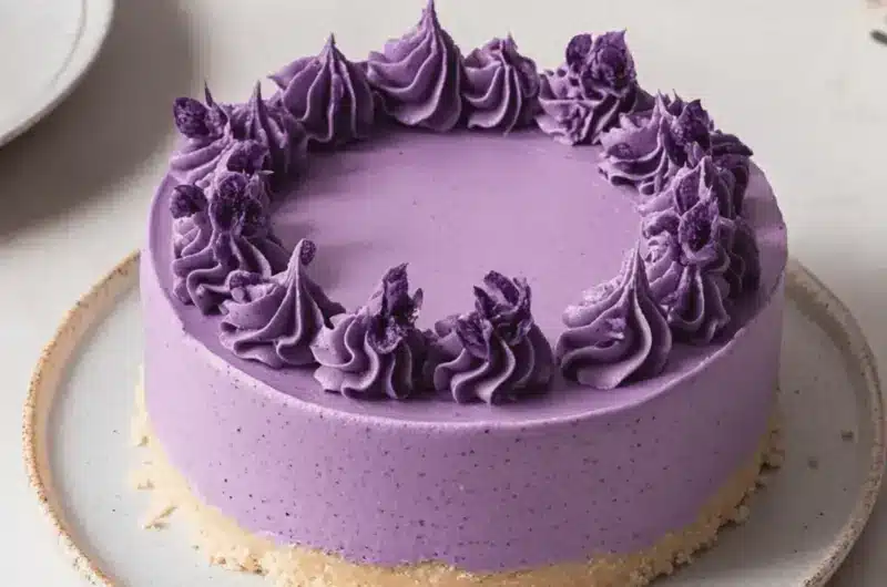 Ube Cheesecake