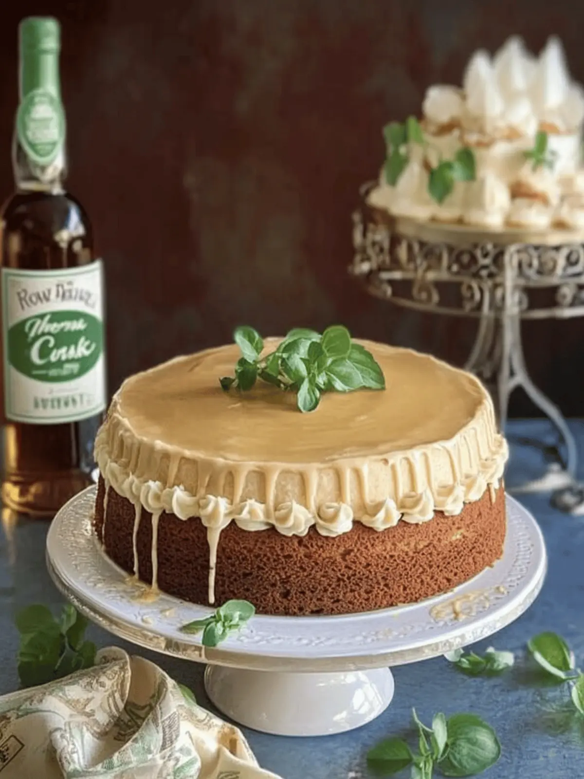 Decadent Irish Whiskey Cake: A Slice of Happiness 3 Irish Whiskey Cake