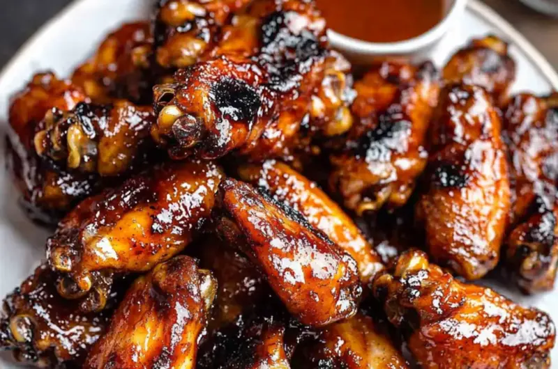 Honey Bourbon Wings