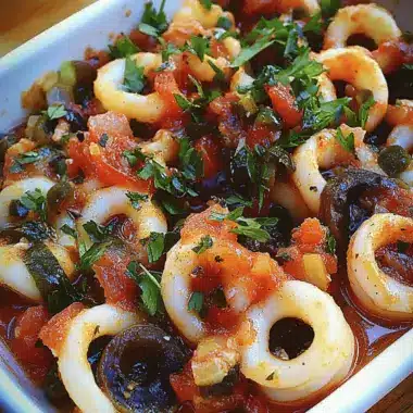 Calamari Puttanesca