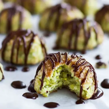 Pistachio Coconut Macaroons