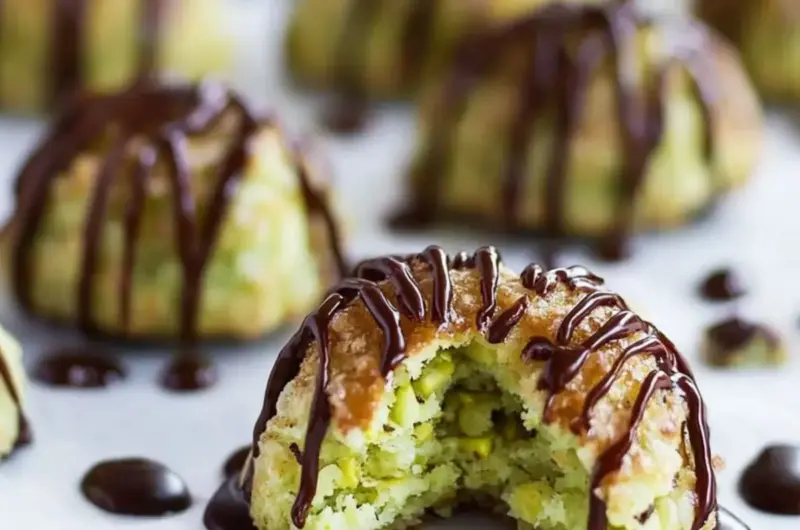 Pistachio Coconut Macaroons