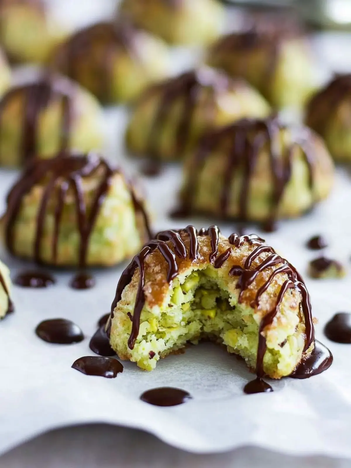 Pistachio Coconut Macaroons