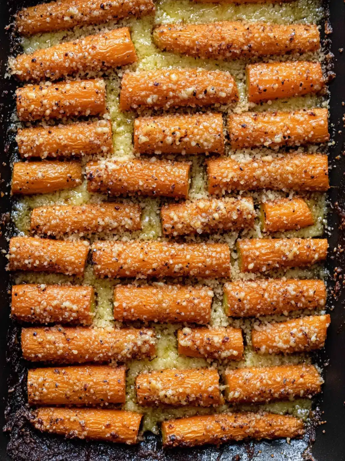 Crispy Parmesan Carrots