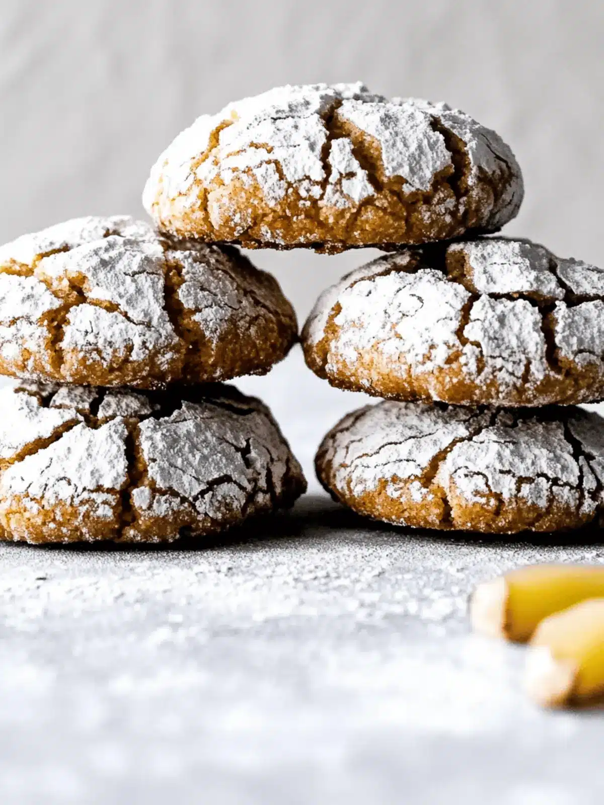 Ginger Crinkle Cookies