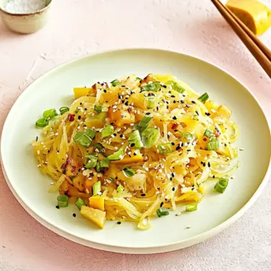 Spaghetti Squash Chow Mein