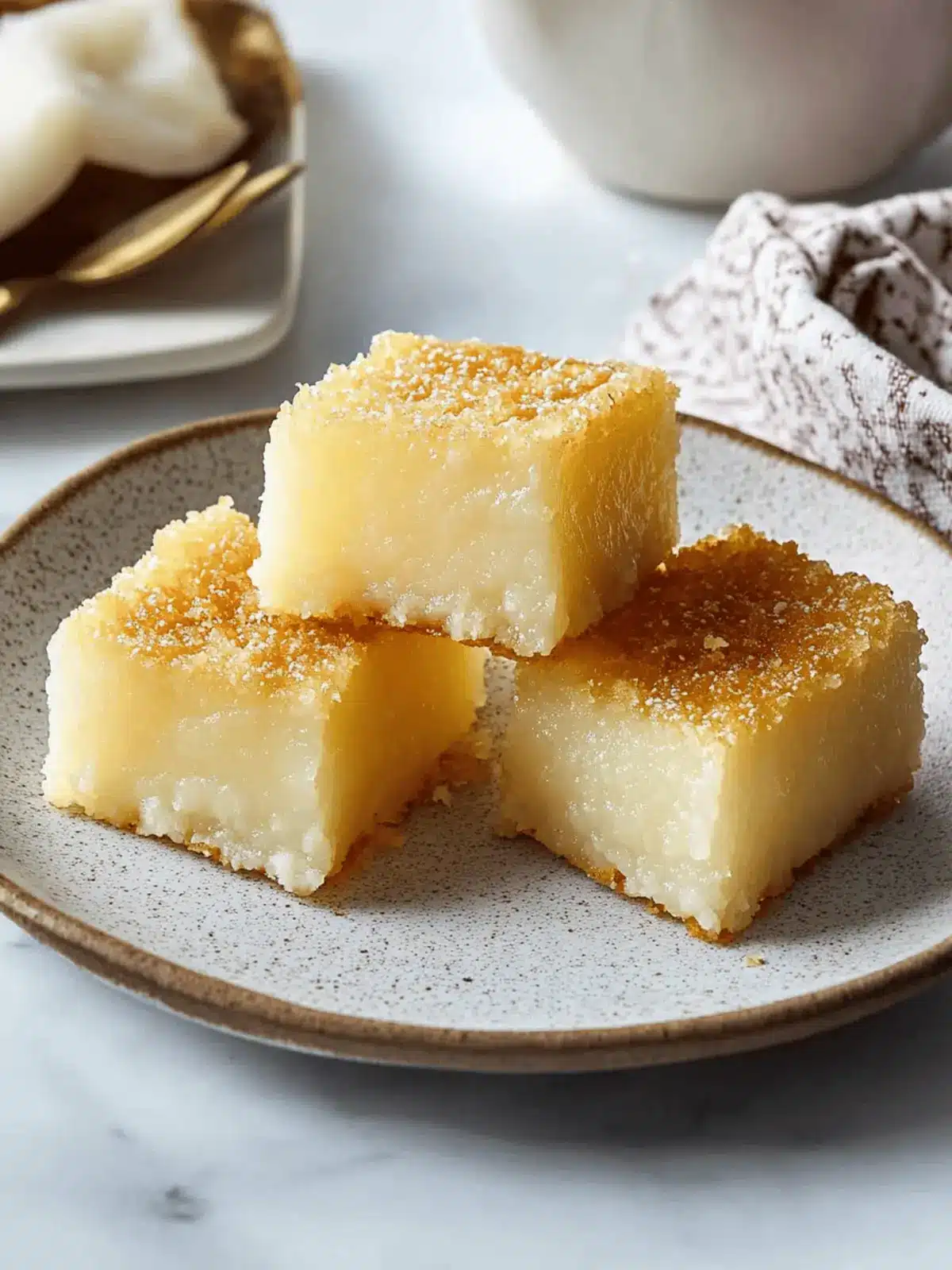 Coconut Mochi Cake