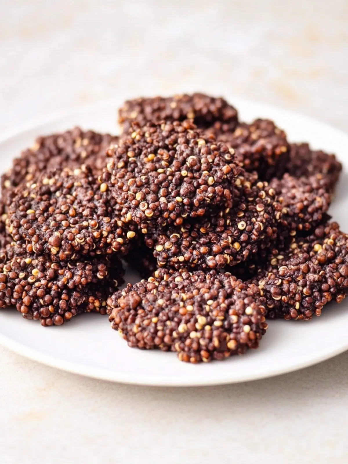 Crispy Quinoa Cacao Cookies