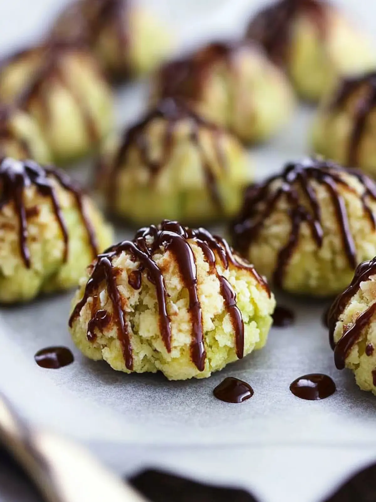 Pistachio Coconut Macaroons