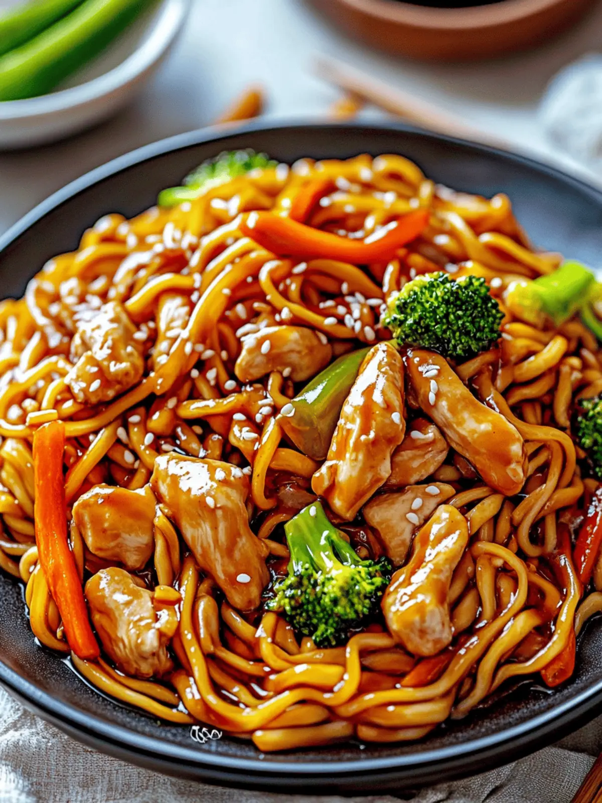 Savory Chicken Teriyaki Noodles You’ll Love in 30 Minutes 3 Chicken Teriyaki Noodles